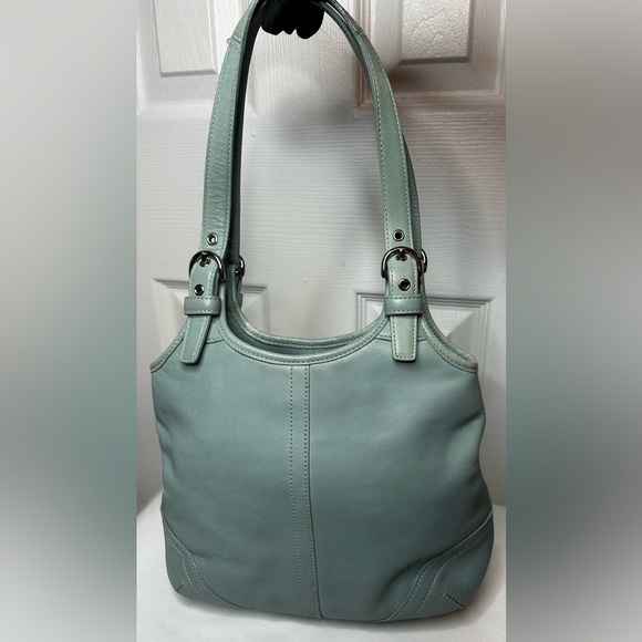 Authentic Vintage Coach Soho bucket leather purse GUC - Picture 9 of 17